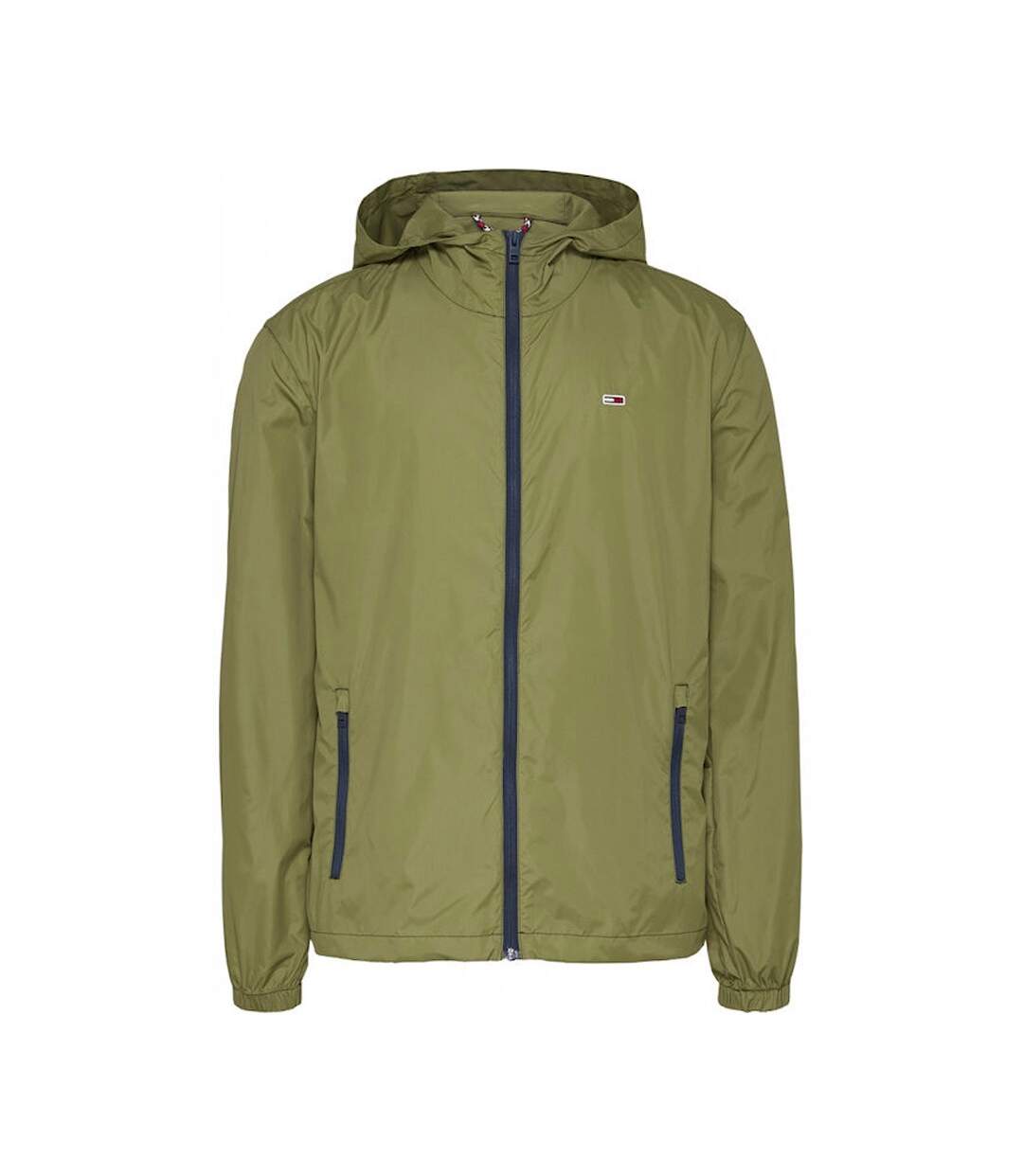 Veste Coupe-Vent Kaki Homme Tommy Hilfiger