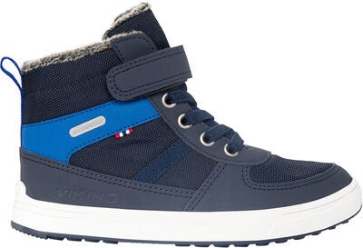 Viking Lucas Mid WP Warm Vintersko, Navy/Blue