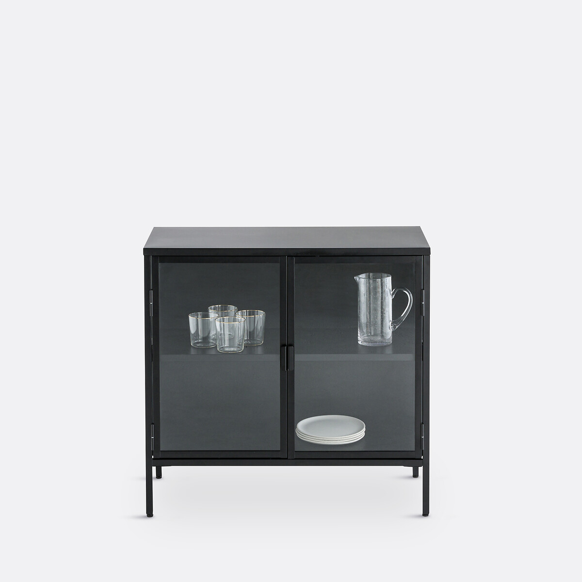 LA REDOUTE INTERIEURS<br>Vitrine, 2 portas, metal de aço, Harlem