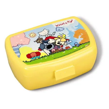NICI Brotdose Wusel & Pip, gelb