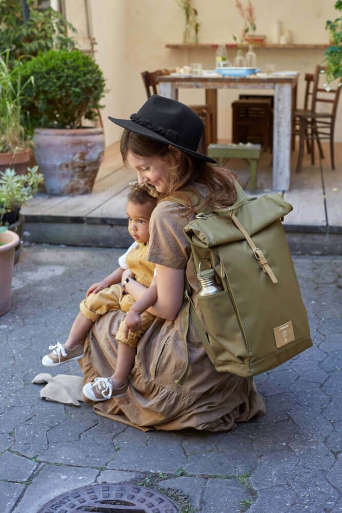 Wickelrucksack olive