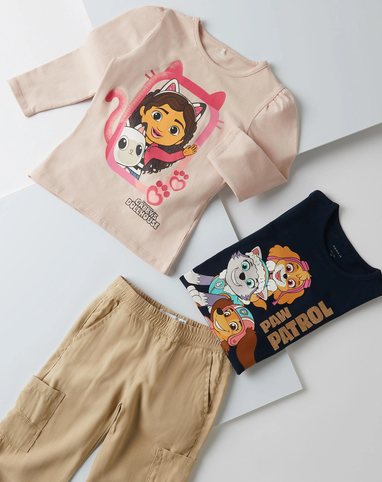 Langarmshirt NMFNESSIE GABBY in sepia rose