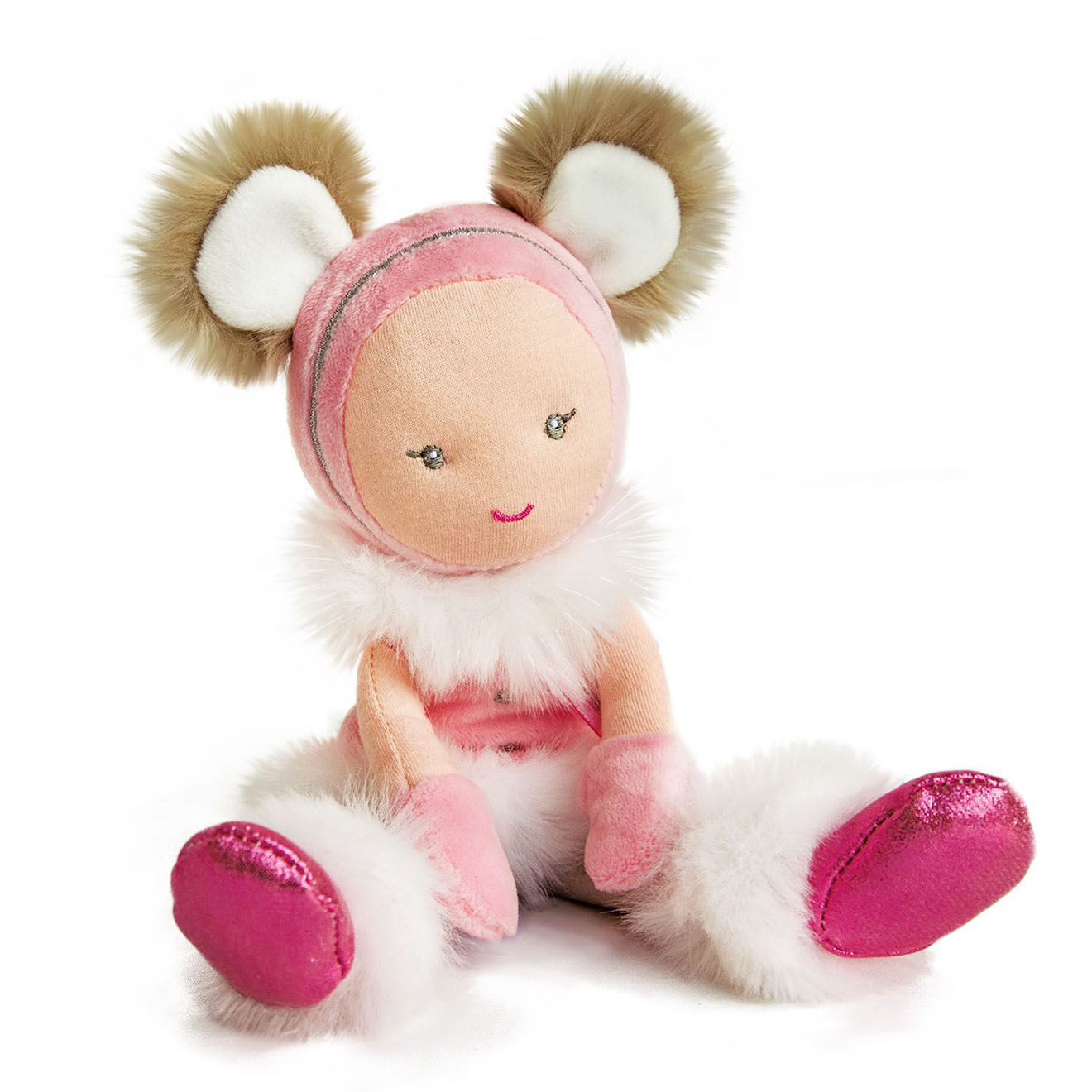 Doudou et Compagnie 1 Poupée Lady multicolores (modèle aléatoire)