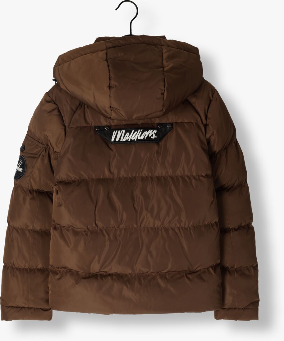 MALELIONS bruine malelions gewatteerde jas mj2-aw23-03