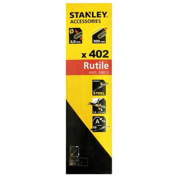 Stanley laselektroden rutile 2x300mm 402 stuks
