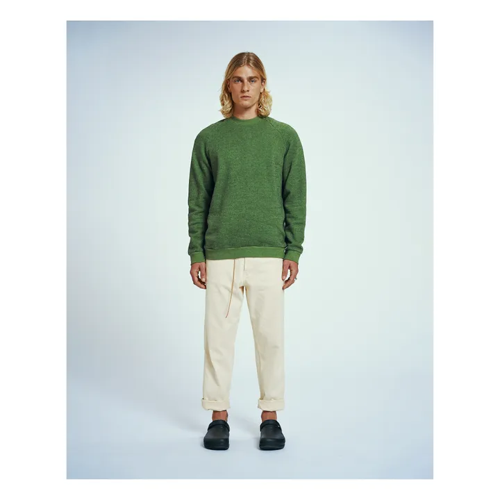 Homecore Sweat Terry Coton | Vert