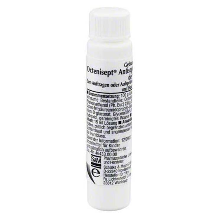 Octenisept Antiseptikum vor Kathetisierung der Harnblase, 15 ml