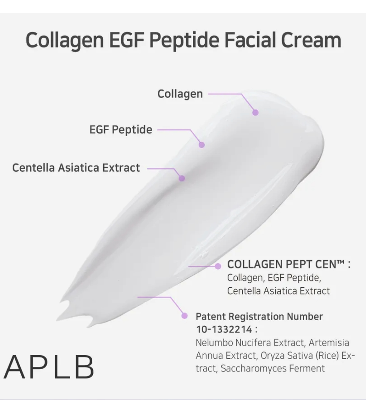 APLB - Creme Facial Firmador Collagen Egf Peptide
