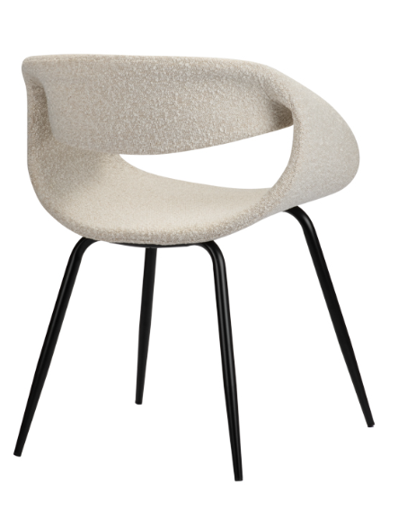 Eetkamerstoel Wally Offe-White 2 stuks