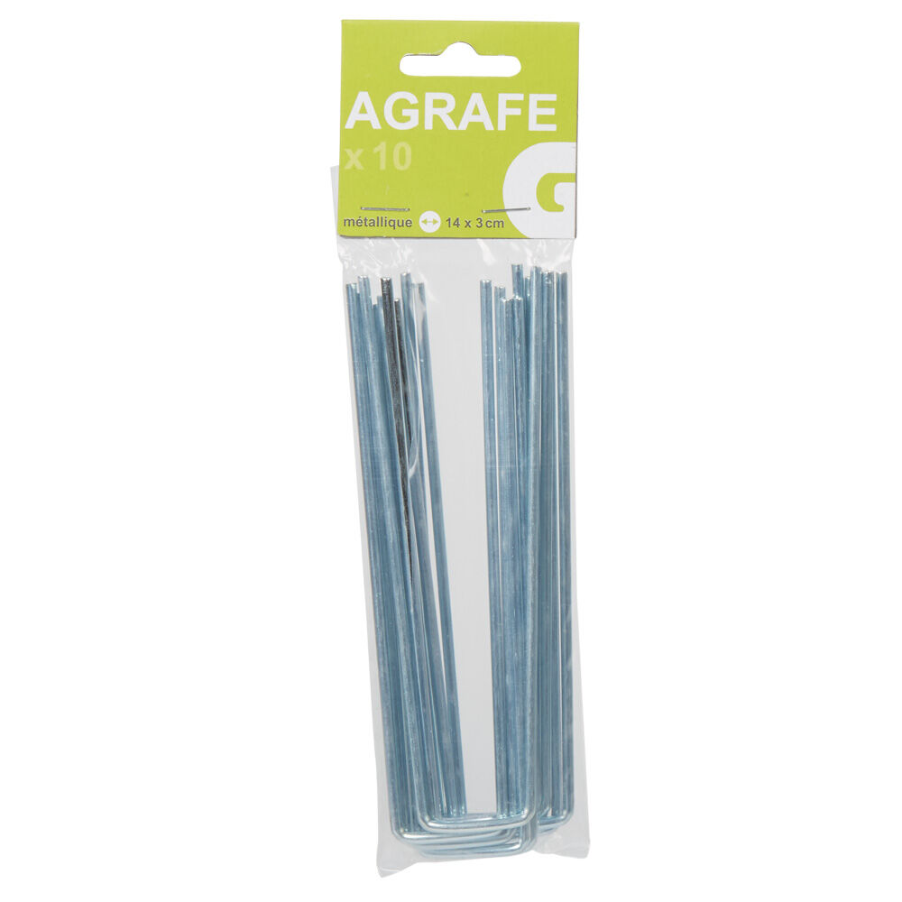 Agrafe métallique x10