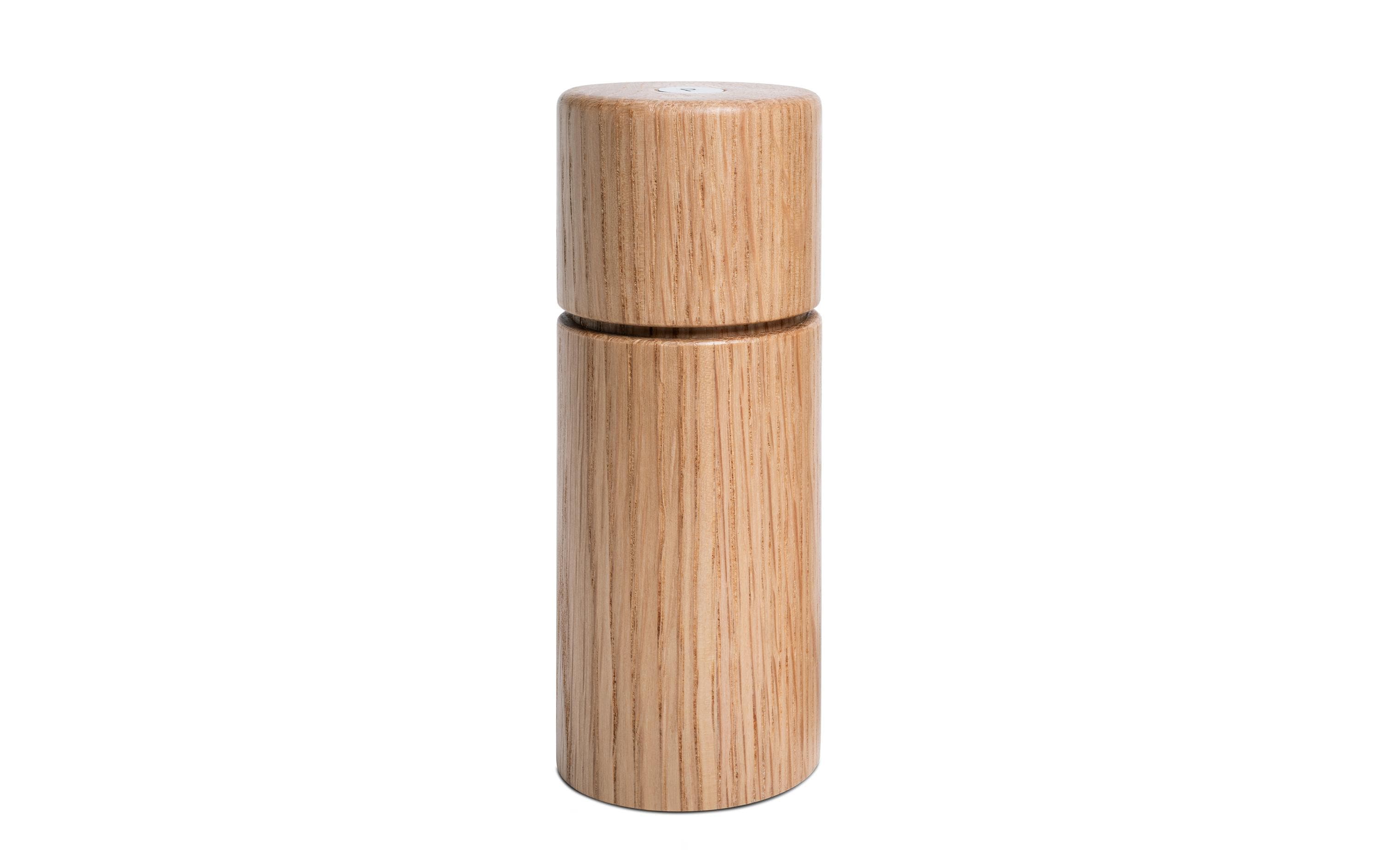 Gewürzmühle Bergen Eiche 12 cm, HellbraunGewürzmühle aus FSC-zertifiziertem Holz