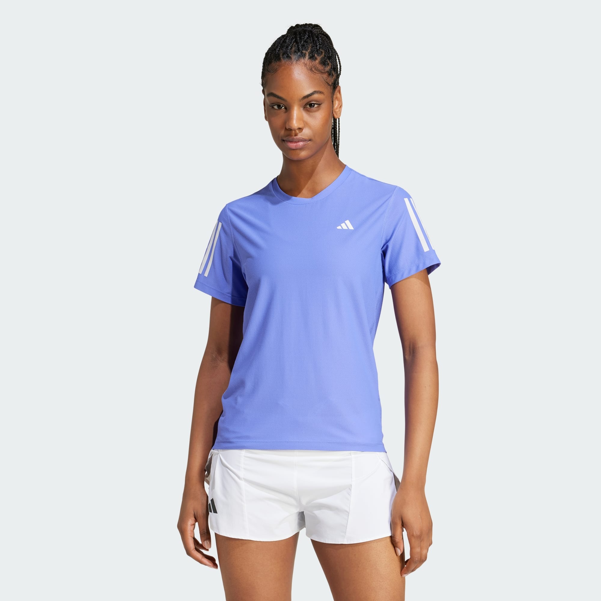 Own the Run Tee Dame Semi Cobalt Blue