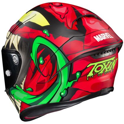 Casque Hjc RPHA 1 - TOXIN - Noir / Rouge