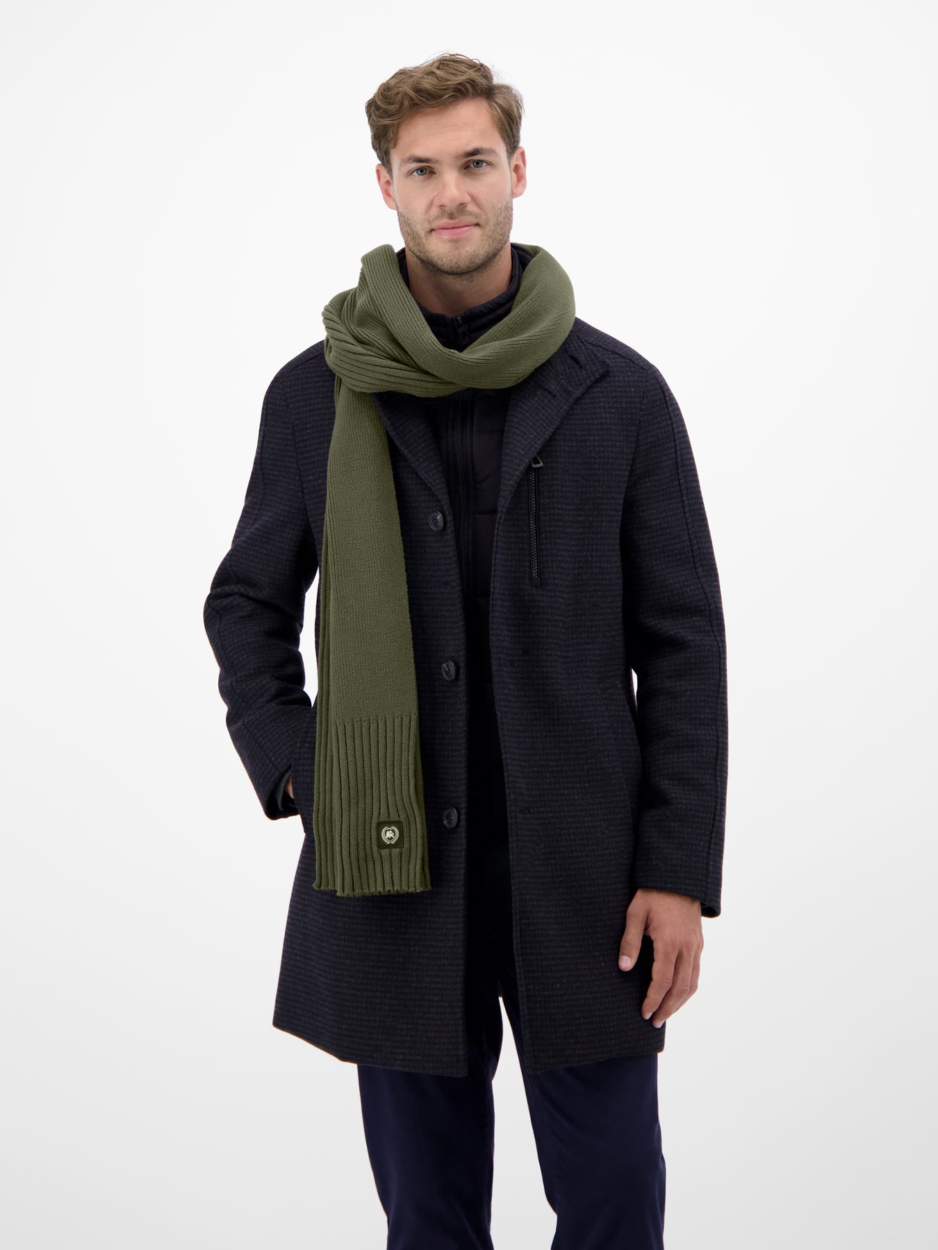 Weicher Herren Strickschal