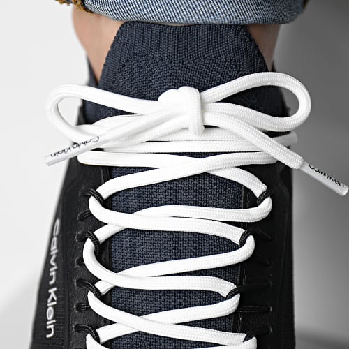 Baskets Low Top Lace Up Nylon 0921 Black Navy