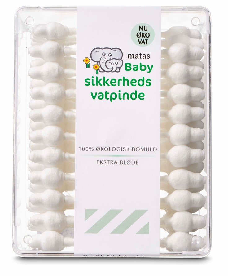 Matas Striber Baby Sikkerhedsvatpinde 55 stk.