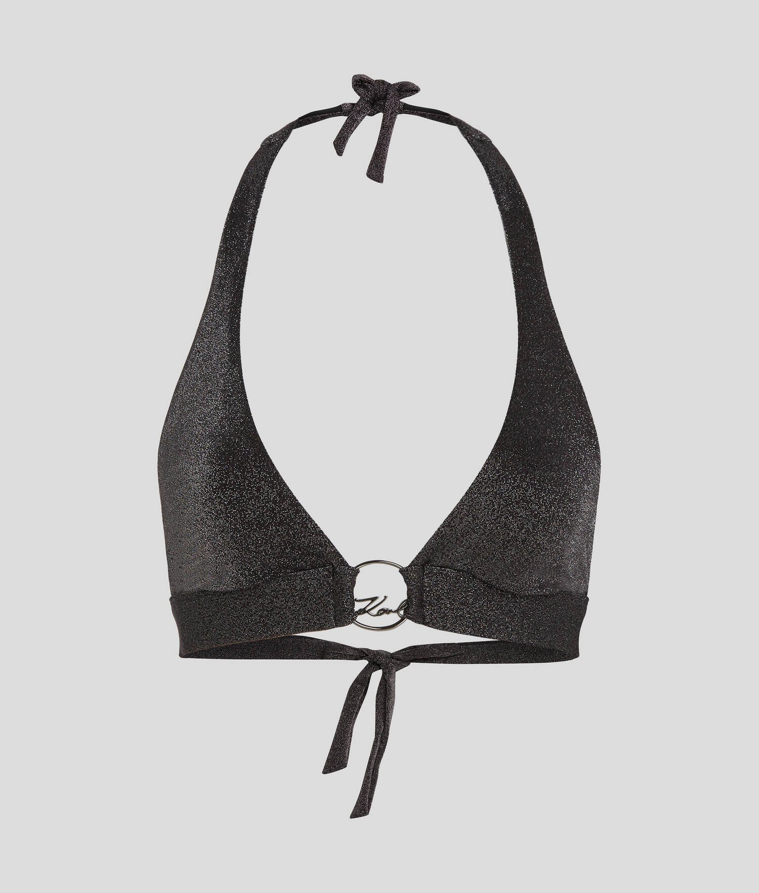 HAUT DE BIKINI TRIANGLE K/SIGNATURE - Noir