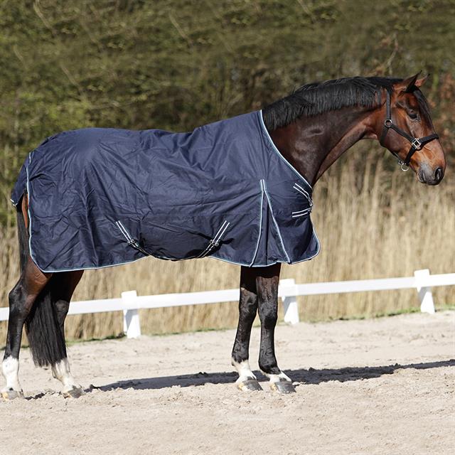 Deken HORSEGEAR Colcha 200gr Donkerblauw-groen
