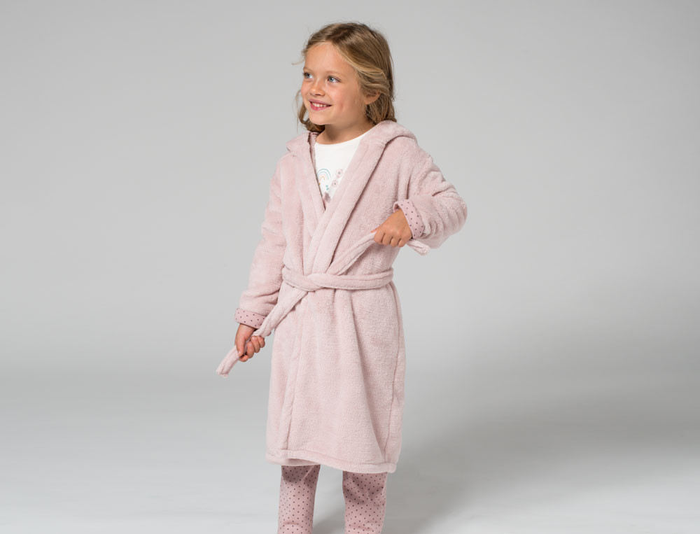 Peignoir enfant-Au pays des licornes