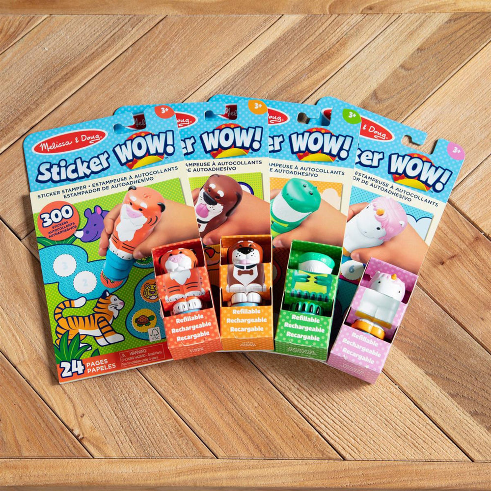 Køb Melissa & Doug Lyseød Sticker Wow! Activity Pad Set Unicorn