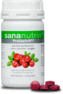 sananutrin Preiselvit f Tabletten, 150 Stück