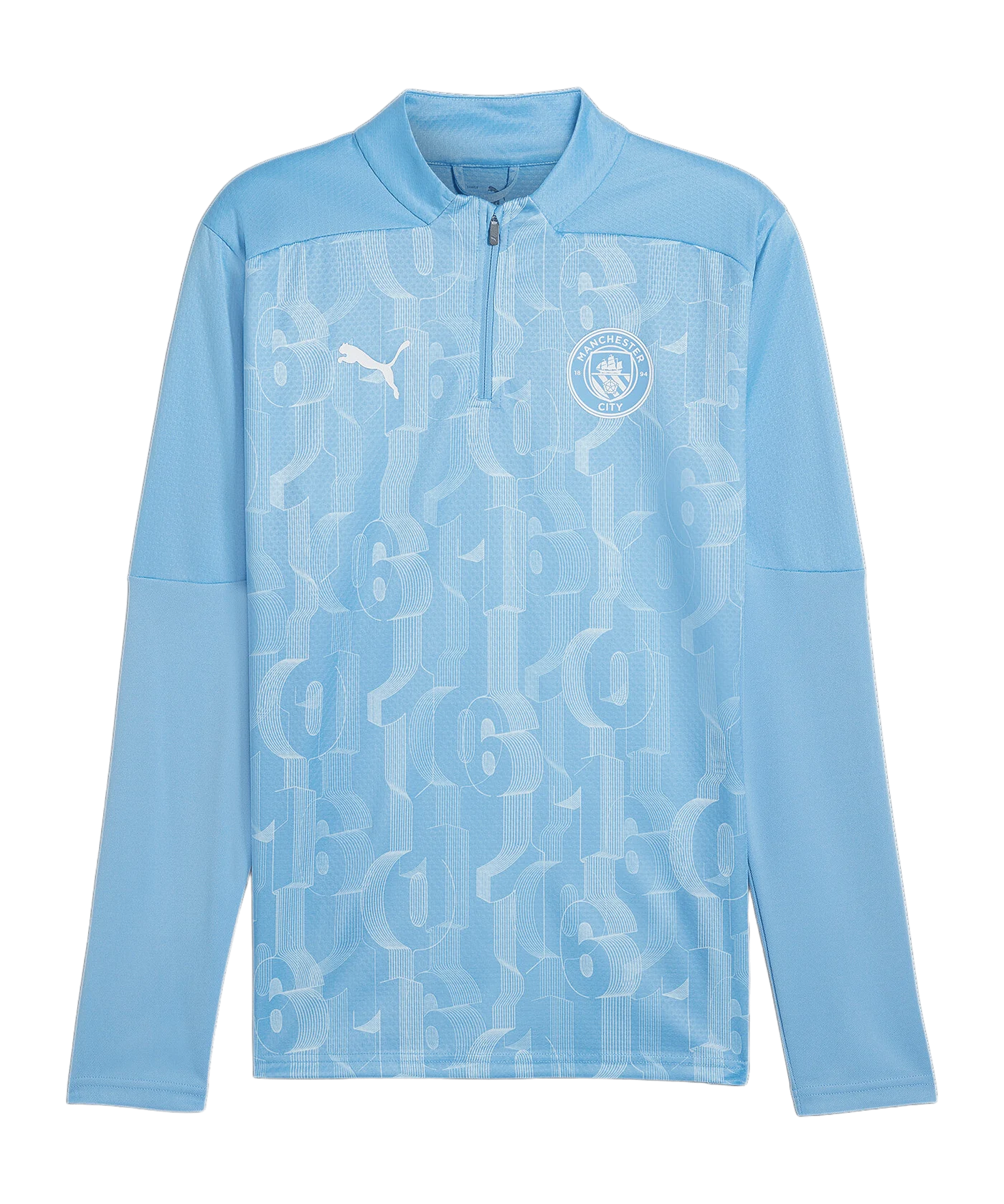 PUMA Manchester City Prematch Sweatshirt 2024/2025 Blau F21