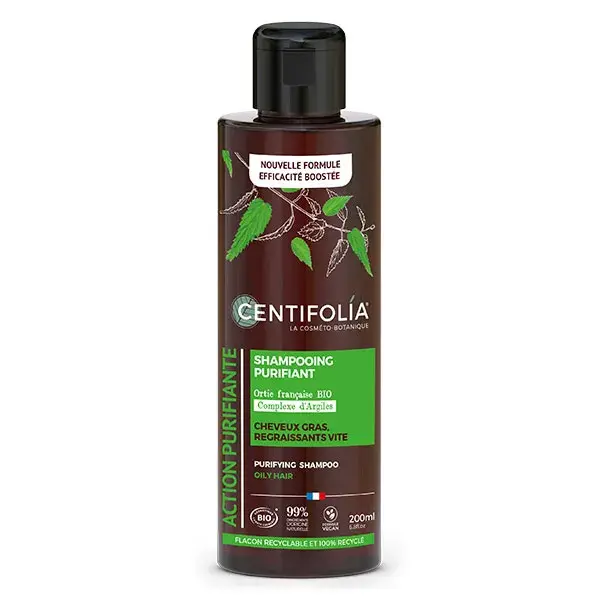 Centifolia - Shampoo Purificante - para cabelos oleosos e com tendência a ficar oleosos 200ml