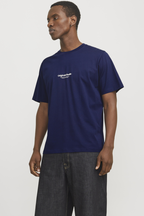 Jack & Jones blauwe heren t-shirt