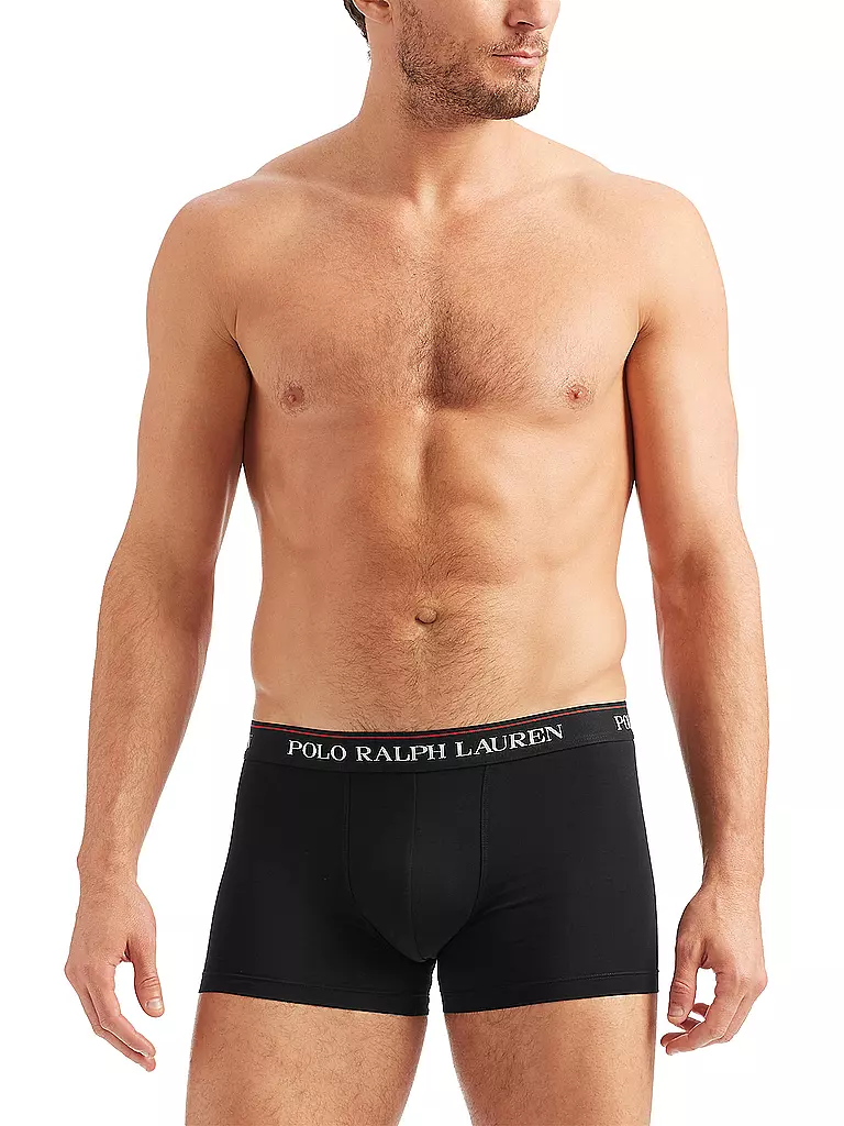 POLO RALPH LAUREN Pants 3-er Pkg schwarz  schwarz