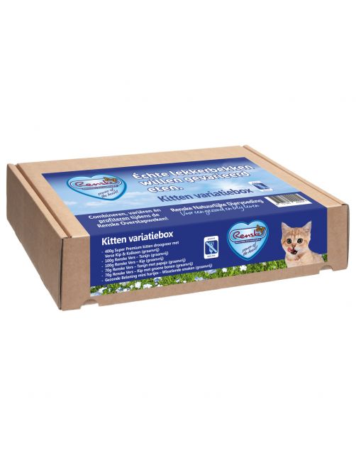 Renske Kitten Variatiebox - Kattenvoer -