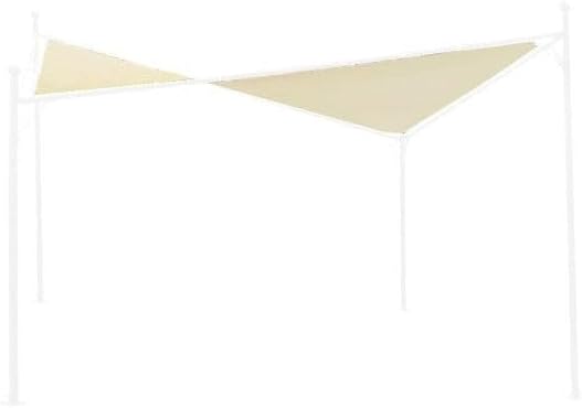 TrendLine Ersatzdach beige 4x4m für Pavillon Granada Barbuda Berlingo UV-Schutz
