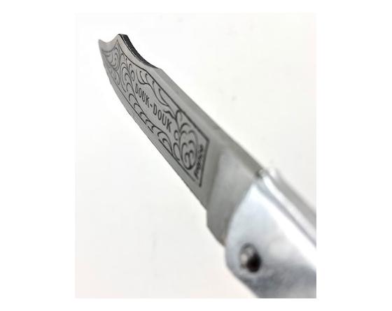 Douk Douk 160 Carbone - Manche Acier Chromé Couteau de poche Le Thiers par Cognet Douk Douk