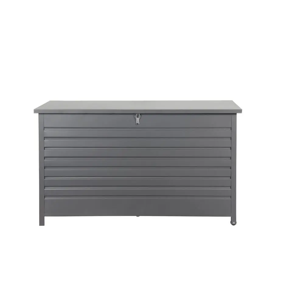 Cambridge kussenbox - aluminium - 170x97,5 cm - carbon black