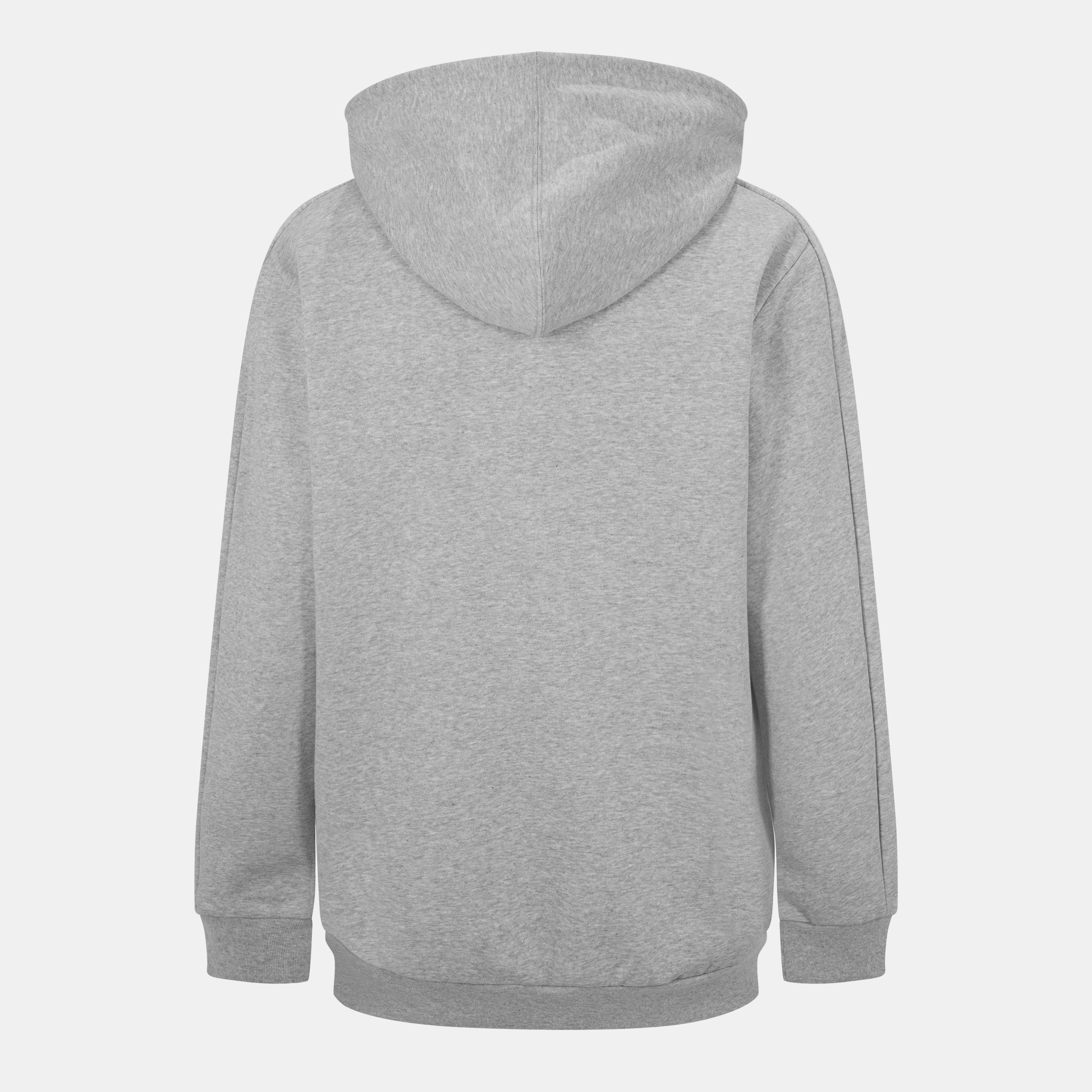 adidas Essentials Fleece 3-Stripes Full-Zip Hoodie Mens