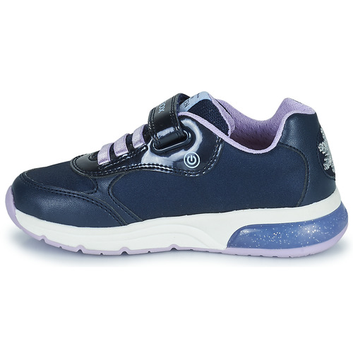 Geox - J SPACECLUB GIRL - Bleu / Violet