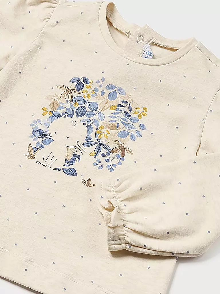 MAYORAL Baby Langarmshirt beige