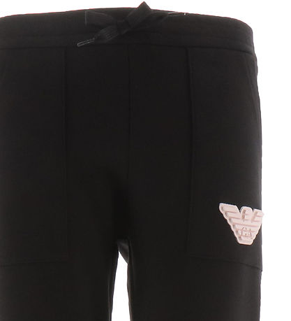 Emporio Armani Jogginghosen - Schwarz m. Puderpink