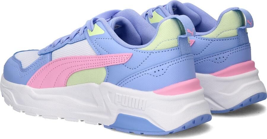PUMA Trinity 2 LT Jr Unisex Sneakers White-Pink Shimmer-Intense Lavender