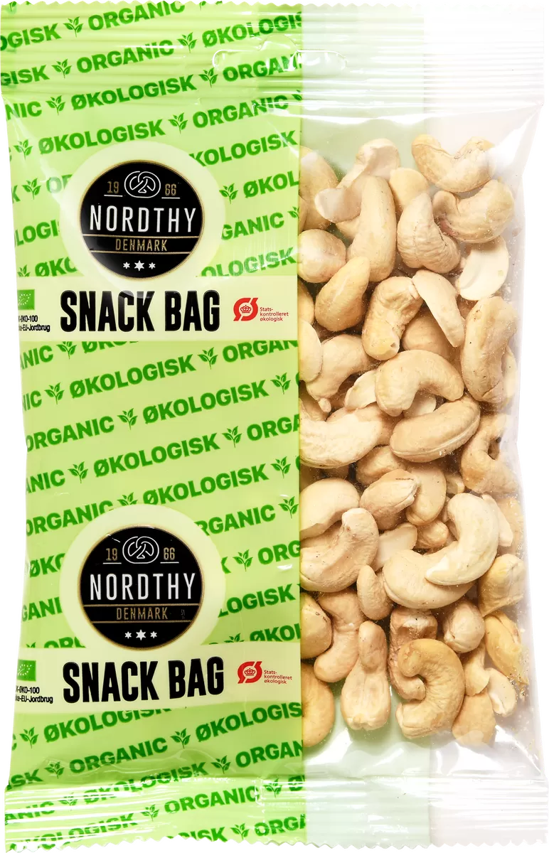 Nordthy Økologiske Cashewnødder - 100 g
