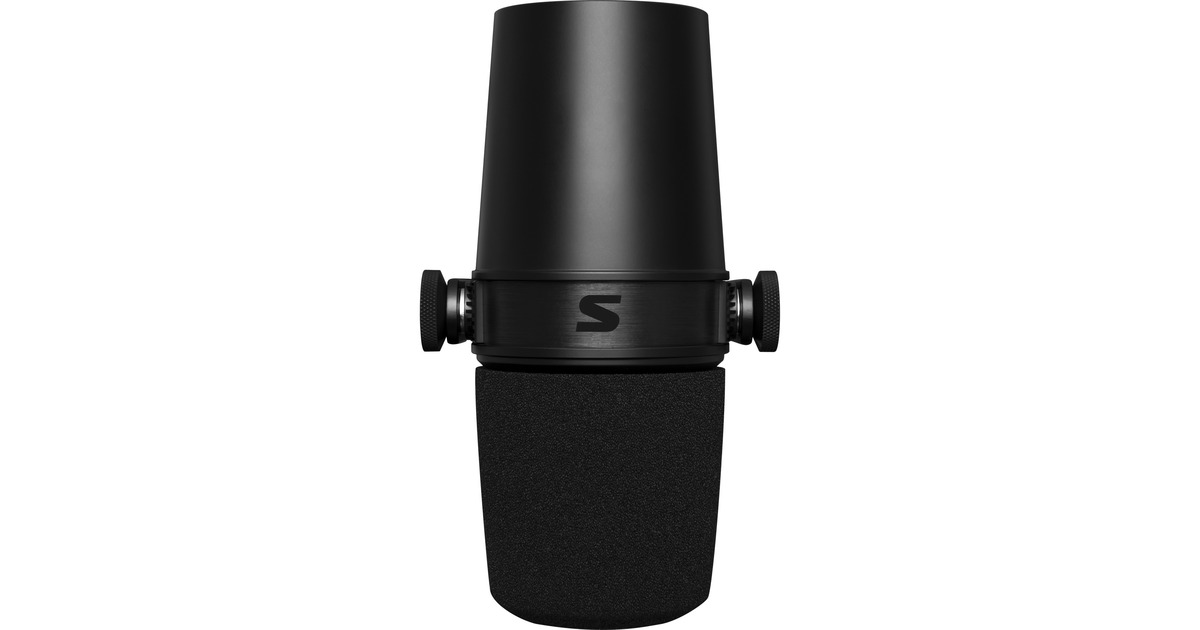 SHUREMV7X Podcastmicrofoon  (Zwart)