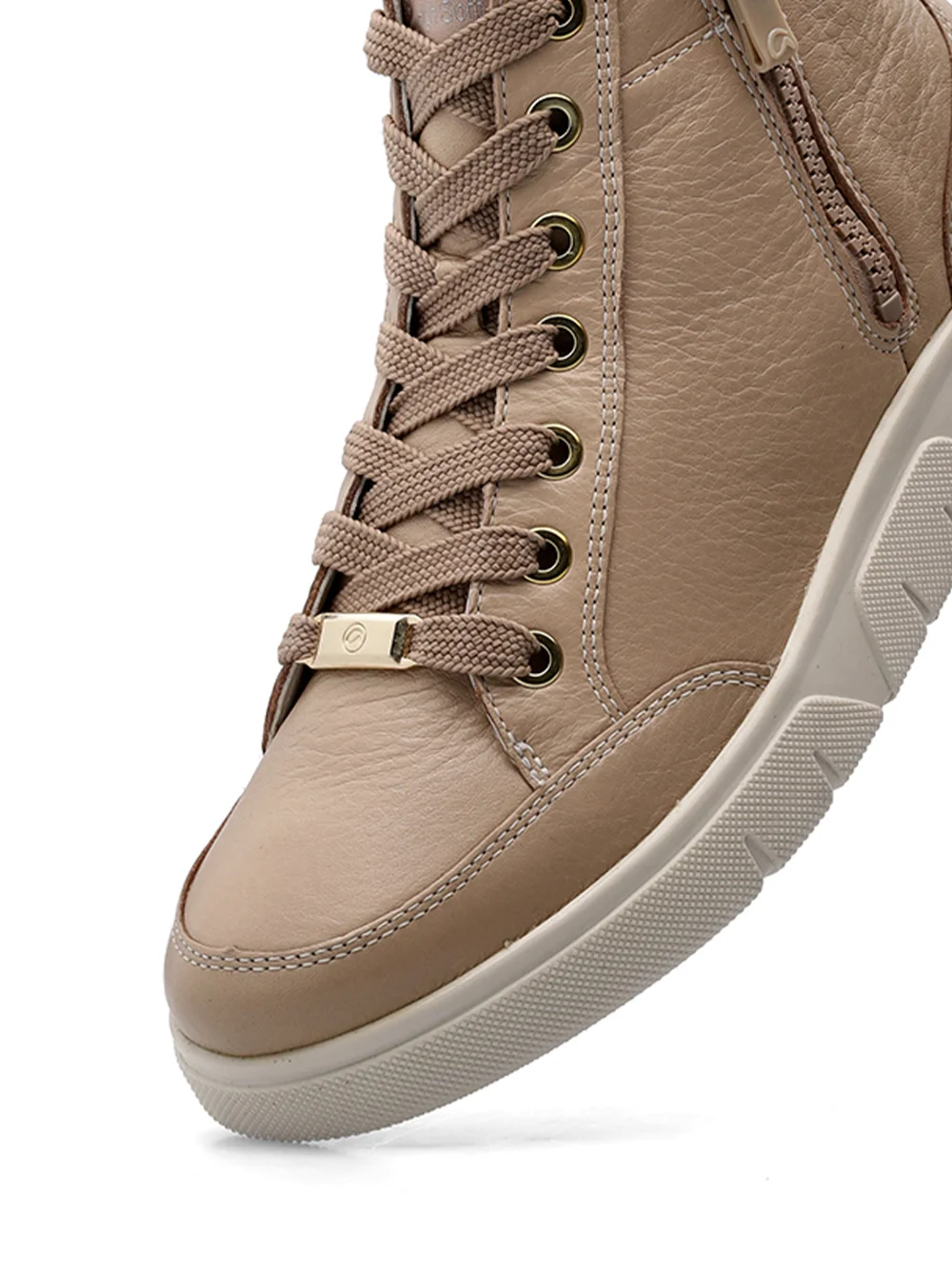Hightop Sneaker Rom-Sport sand