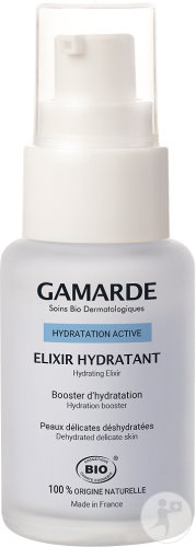 Gamarde Hydratation Active Élixir Hydratant Peaux Délicates Et Déshydratées Bio Flacon Pompe 30ml
