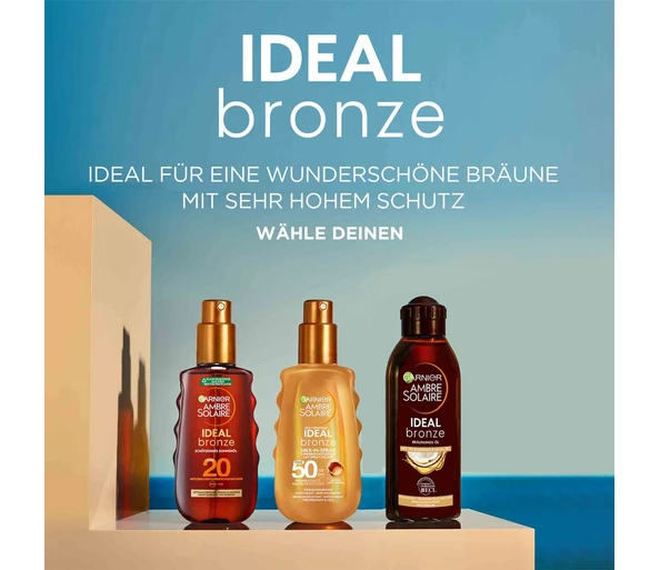 Ambre Solaire Ideal Bronze Milk SPF50