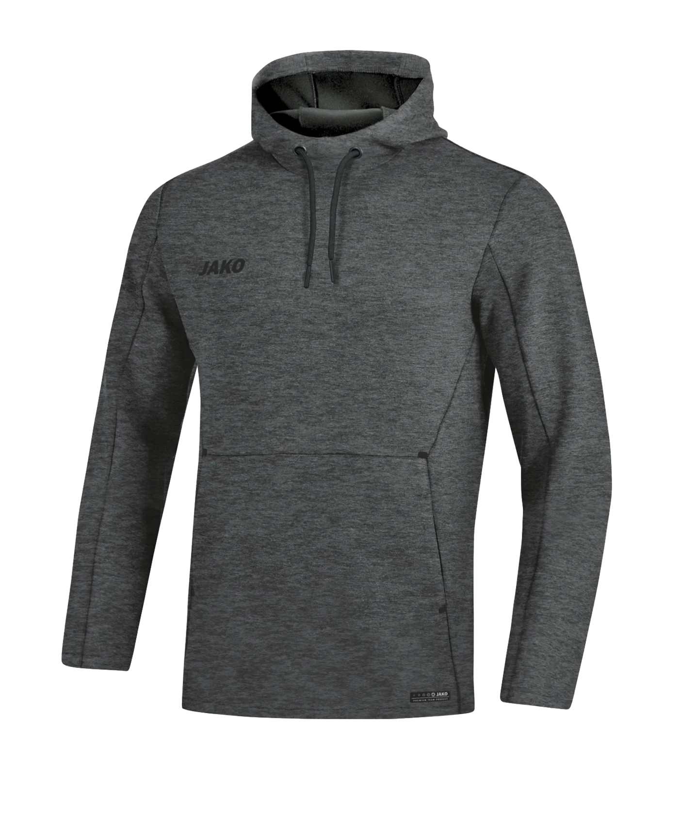 JAKO Premium Basic Kapuzensweatshirt Grau F21