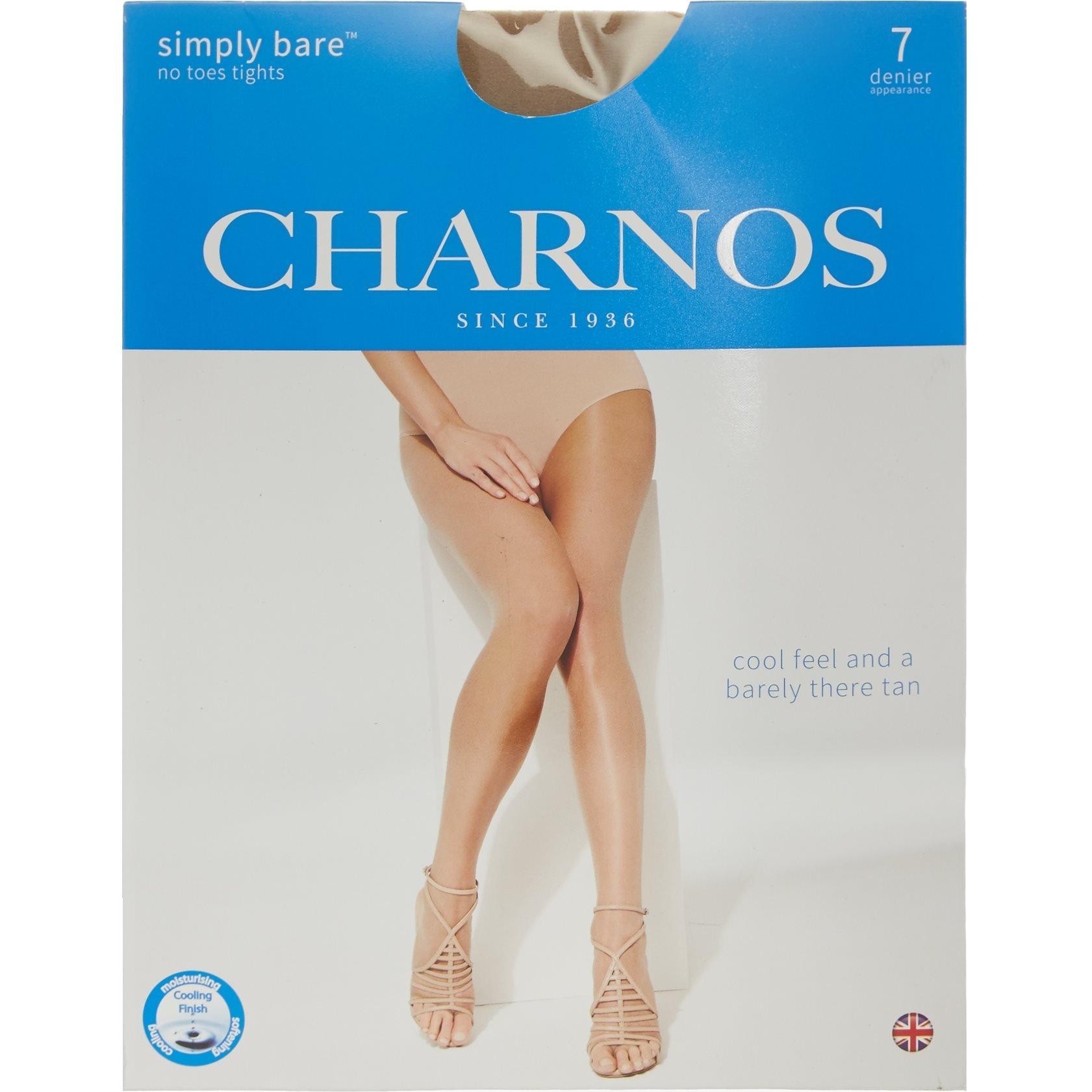 Charnos Simply bare 7 denier no toes tights