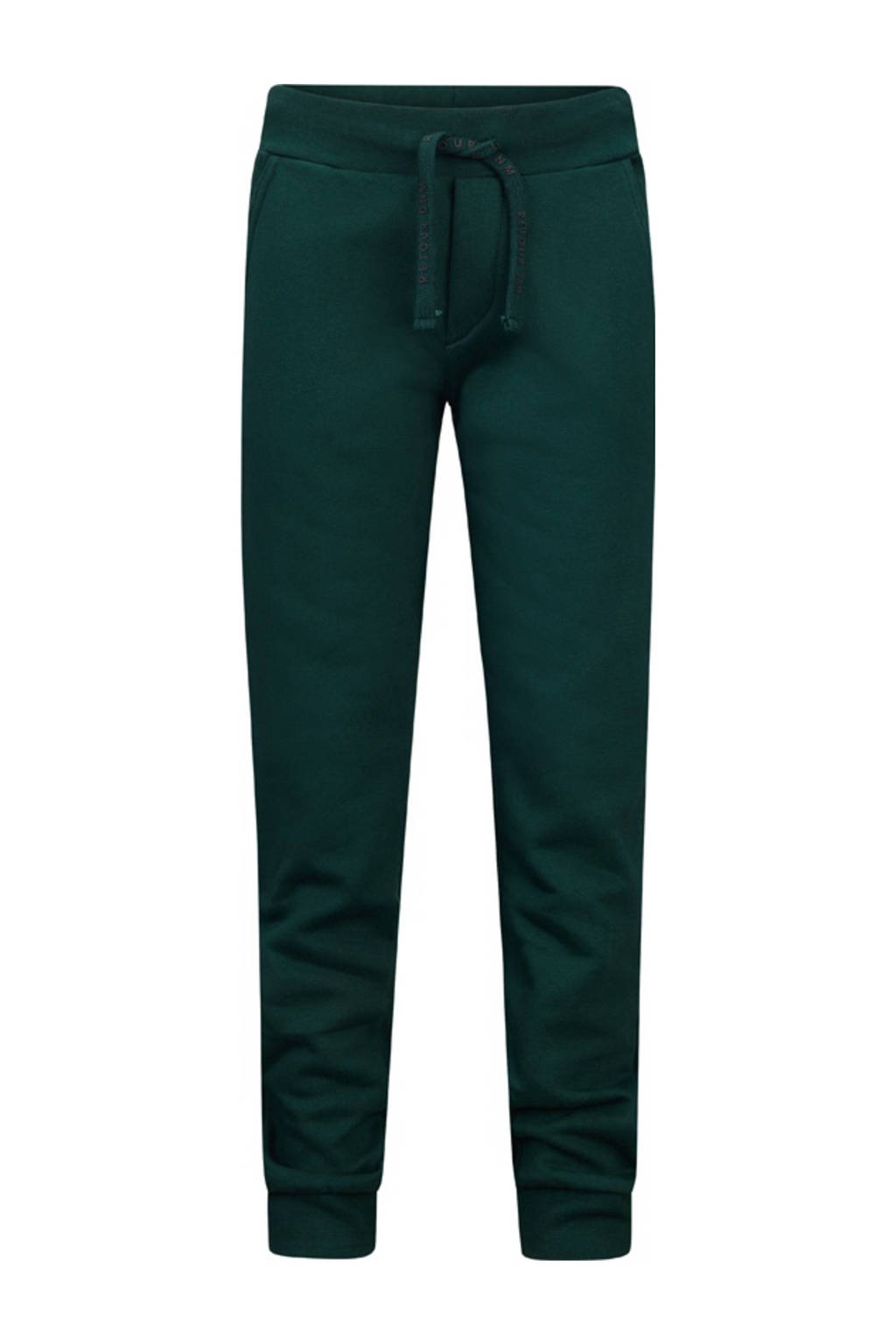 Retour Jeans regular fit joggingbroek Dean donkergroen