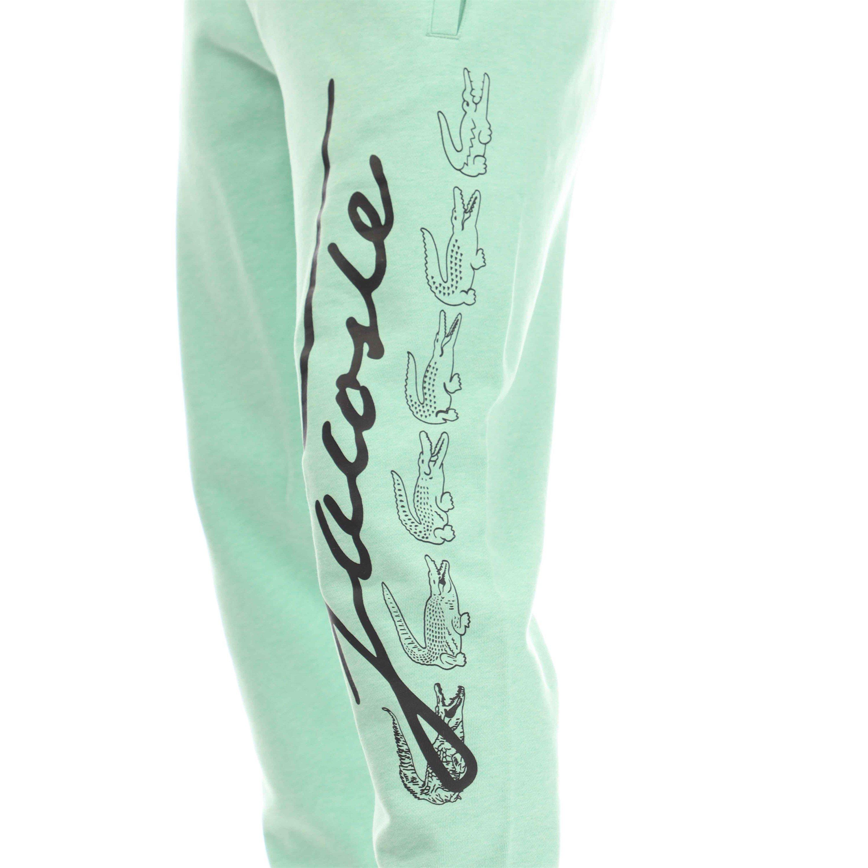 Lacoste Printed Tracksuit Bottoms
