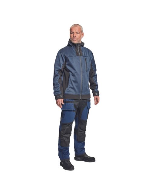 Cerva Werkjas Huyer Softshell Marine - Werkkleding