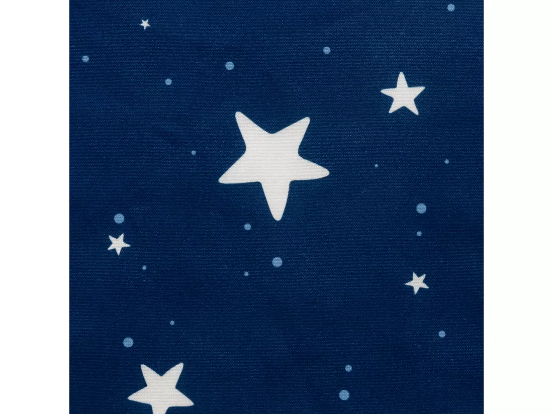 Pouf fauteuil pour enfants bleu marine