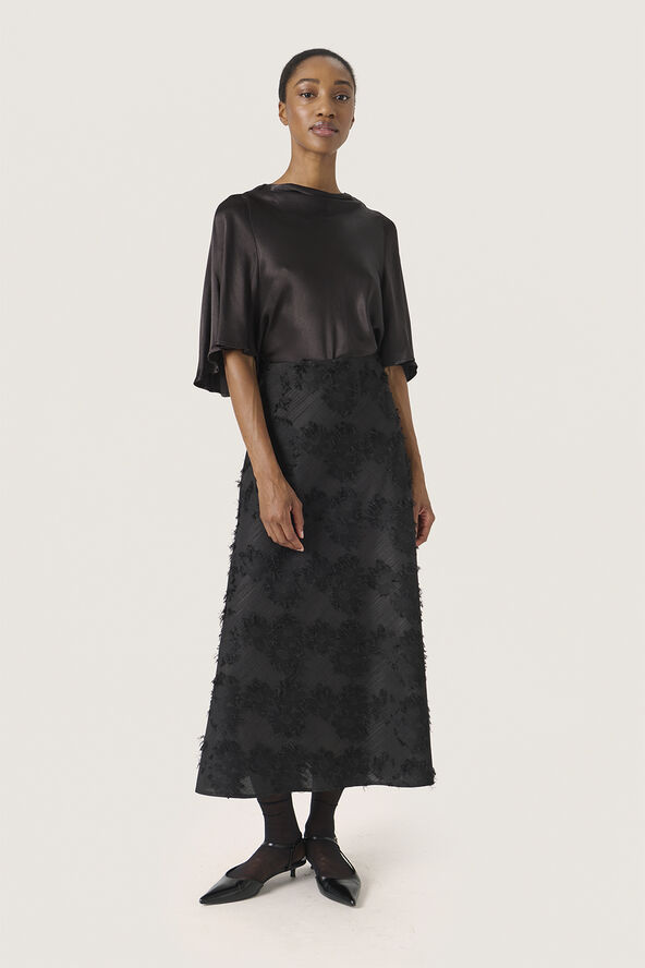 Soaked in Luxury SLBettie Anna Skirt Black